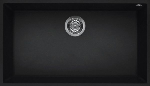 Zlewozmywak QUADRA 130 BSO podw. K86 Black