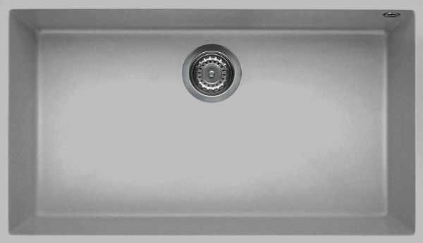 Zlewozmywak QUADRA 130 BSO podw. M79 Aluminium
