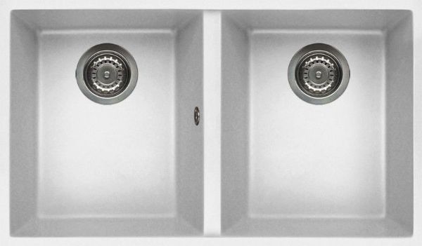 Zlewozmywak QUADRA 350 BSO podw. G68 Bianco