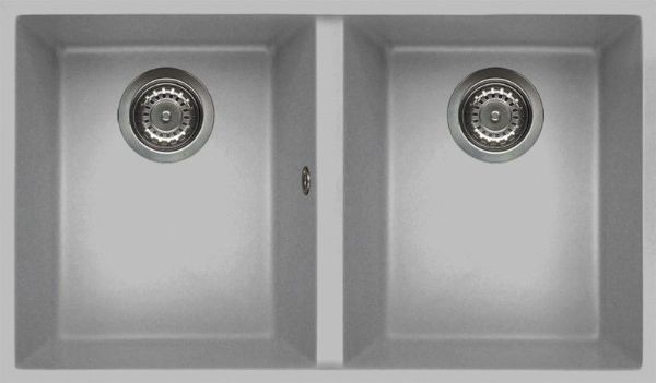Zlewozmywak QUADRA 350 BSO podw. M79 Aluminium