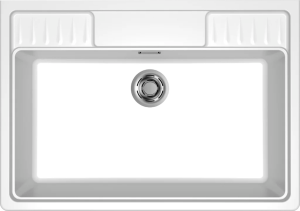 Obrazek Zlewozmywak SPAZIO 900 K96 White