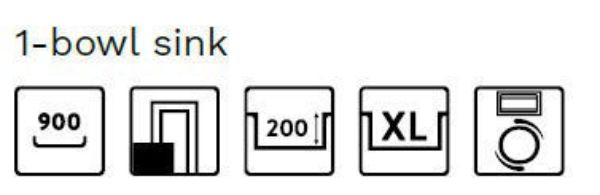 Obrazek Zlewozmywak Elleci SPAZIO 900 XL