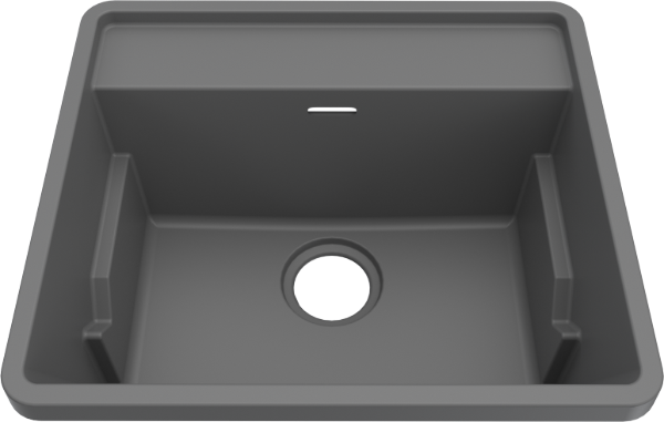 Obrazek umywalka LAUNDRY 60 Grey wpuszczany