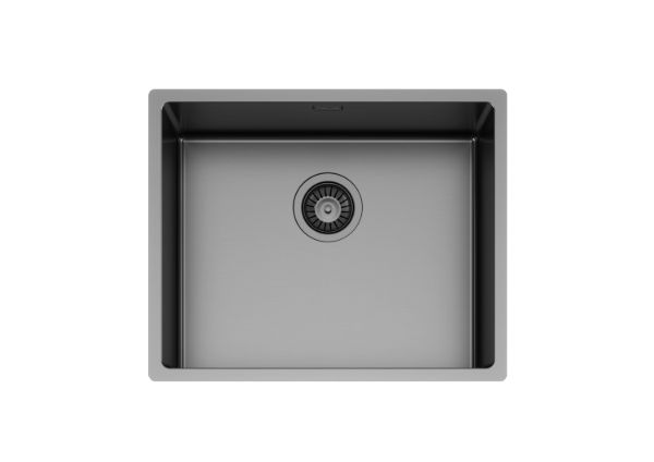 Obrazek Zlewozmywak CANOVA 50 stal PVD grafitowy
