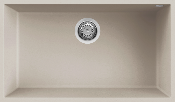 Obrazek Zlewozmywak QUADRA 130 BSO podw. G39 Bianco Soft