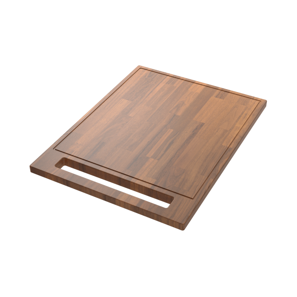 Obrazek Deska Tasca z drewna Iroko 400, 330 x 436 mm