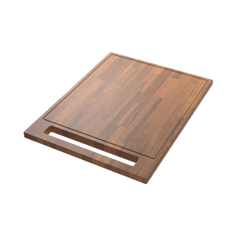 Obrazek Deska Tasca z drewna Iroko 400, 330 x 436 mm