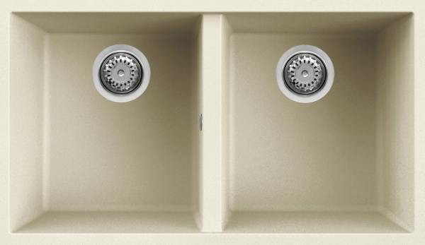 Obrazek Zlewozmywak QUADRA 350 BSO podw. G62 Bianco Antico