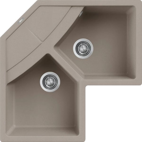 Obrazek Zlewozmywak UNICO CORNER G43 Tortora