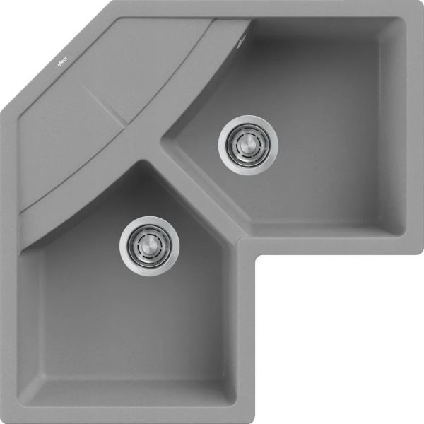 Obrazek Zlewozmywak UNICO CORNER G48 Cemento
