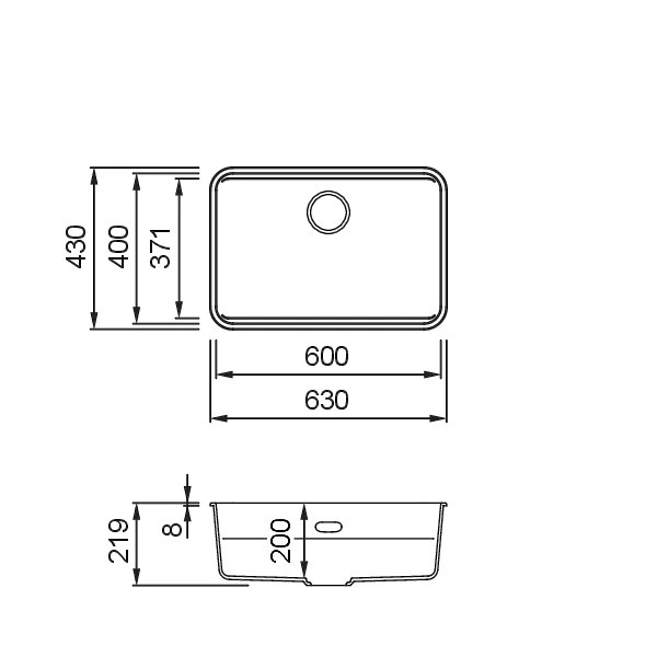 Obrazek Zlewozmywak Elleci OPERA dual 120