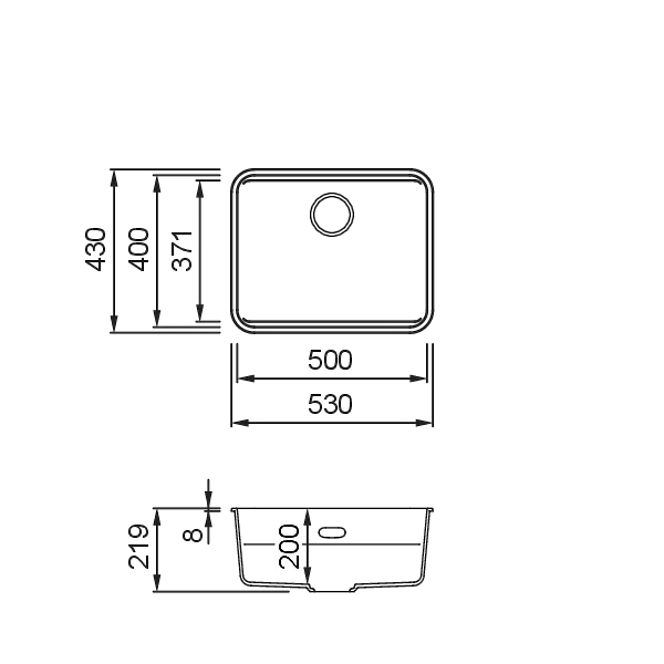 Obrazek Zlewozmywak Elleci OPERA dual 105