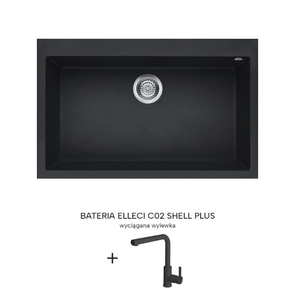 Obrazek Komplet QUADRA 130 + C02 SHELL PLUS